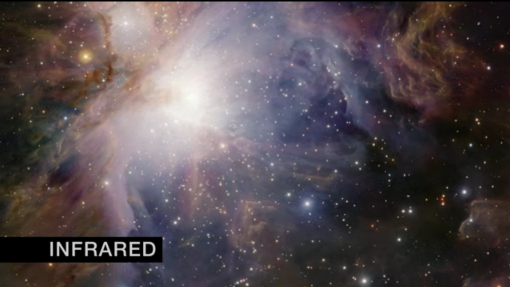 Das Bild Orion Nebel ESO wird geladen ...