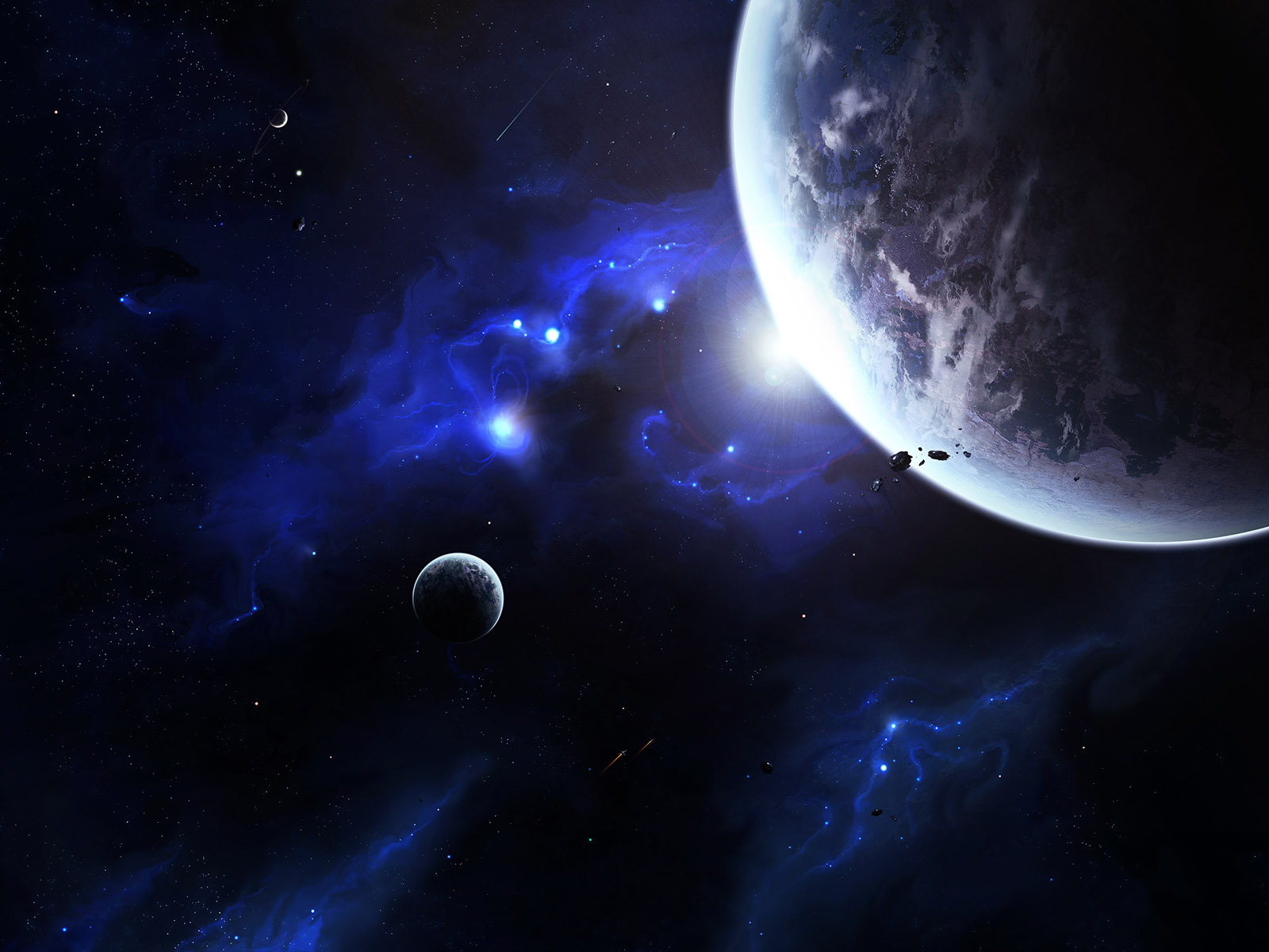 Das Bild Space Wallpaper 1 wird geladen ...